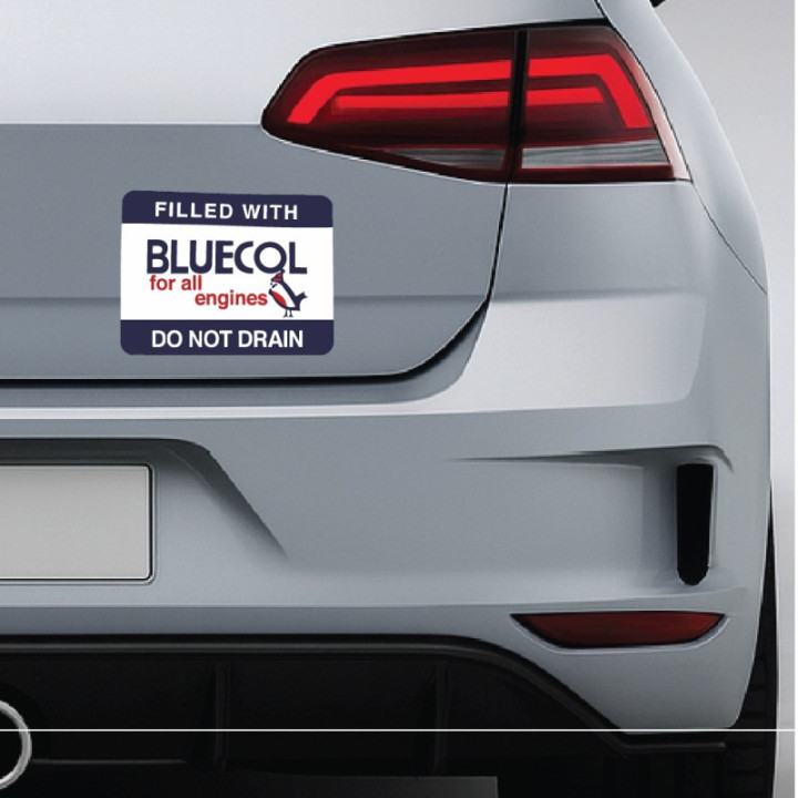 2x Bluecol Stickers Decals - DecalsHouse