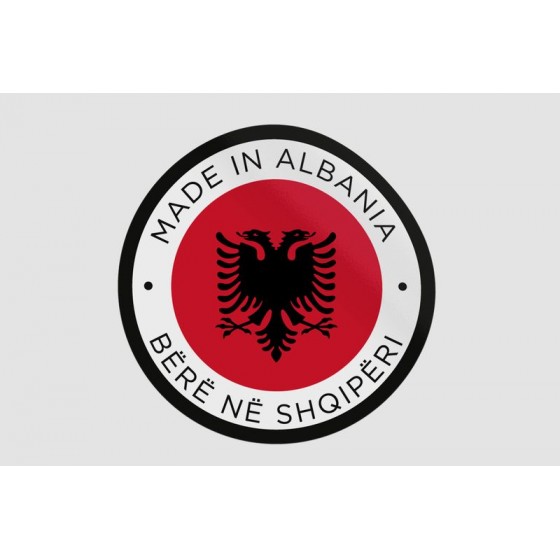 Made In Albania Sticker
