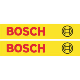 Bosch Style 2 Stickers – Motorsport Automotive Decals (2-Pack)