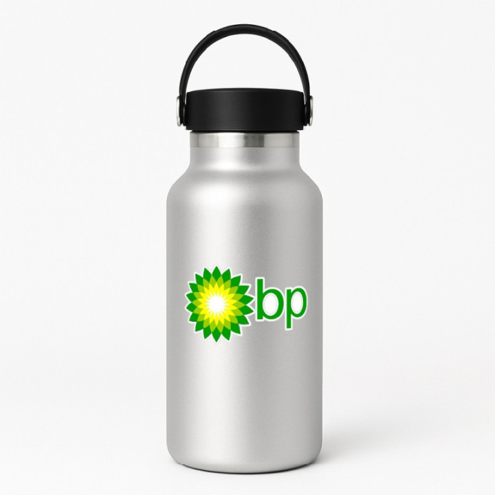BP Racing Stickers – Motorsport Fuel Sponsor Livery Decals (2-Pack)