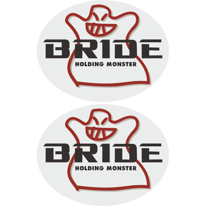 2x Bride Style 2 Stickers Decals - DecalsHouse