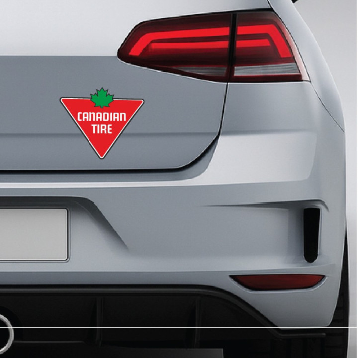2x Canadian Tire Stickers Decals - DecalsHouse