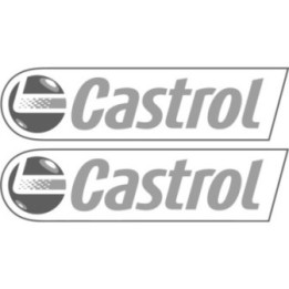 2x Castrol Dark Stickers Decals - DecalsHouse
