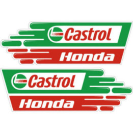 Castrol Honda Stickers – NSR500 HRC Racing Livery Decals (2-Pack)