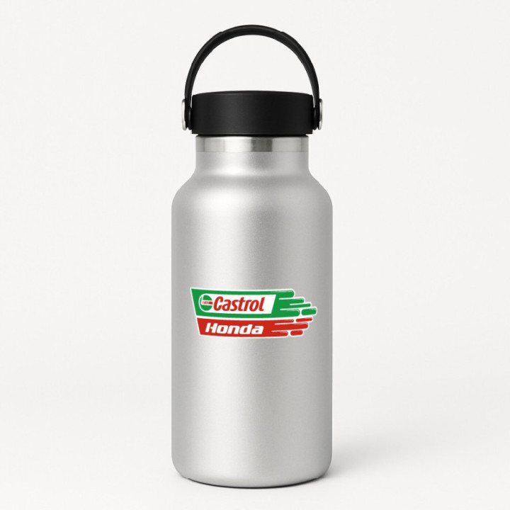 Castrol Honda Stickers – NSR500 HRC Racing Livery Decals (2-Pack)