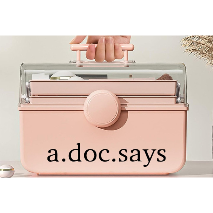 A.Doc.Says Stickers – Laptop Storage Box Decals (2-Pack)