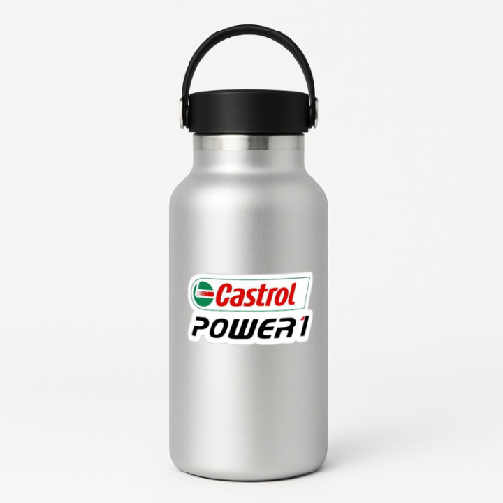 2x Castrol Power Stickers Decals - DecalsHouse