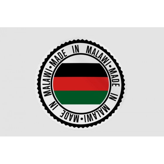 Malawi Quality Sticker