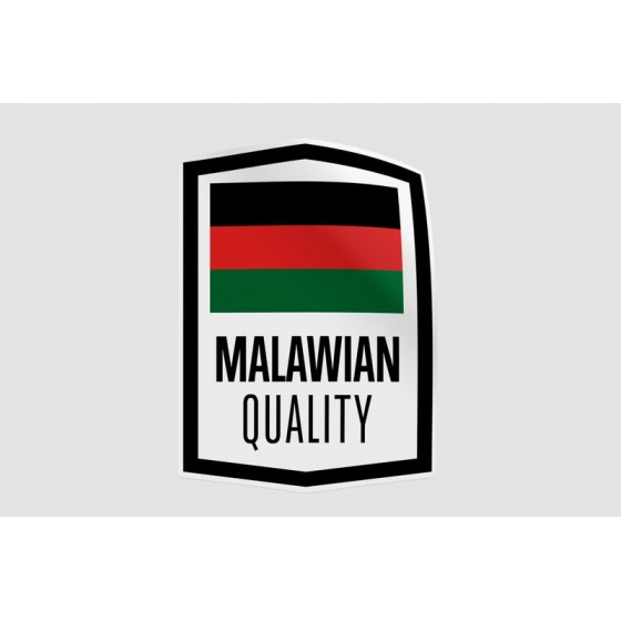 Malawi Quality Style 3 Sticker