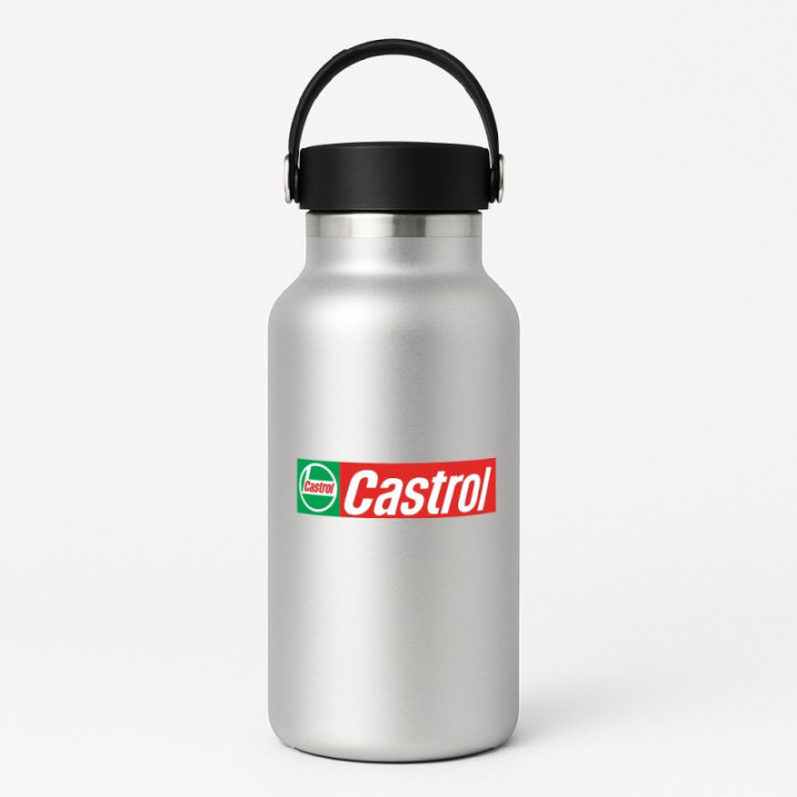 Castrol Stickers Style 5 – Motorsport Sponsor Livery Decals (2-Pack)