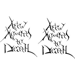 A Few Moments to Death Stickers – Metal Decals (2-Pack)