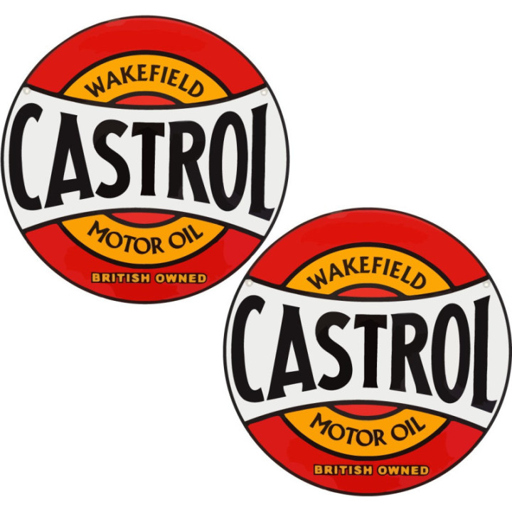 2x Castrol Wakefield Style 4 Stickers Decals - DecalsHouse