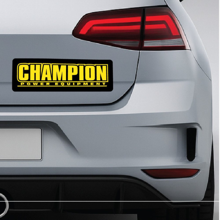 2x Champion Power Equipment Stickers Decals - DecalsHouse