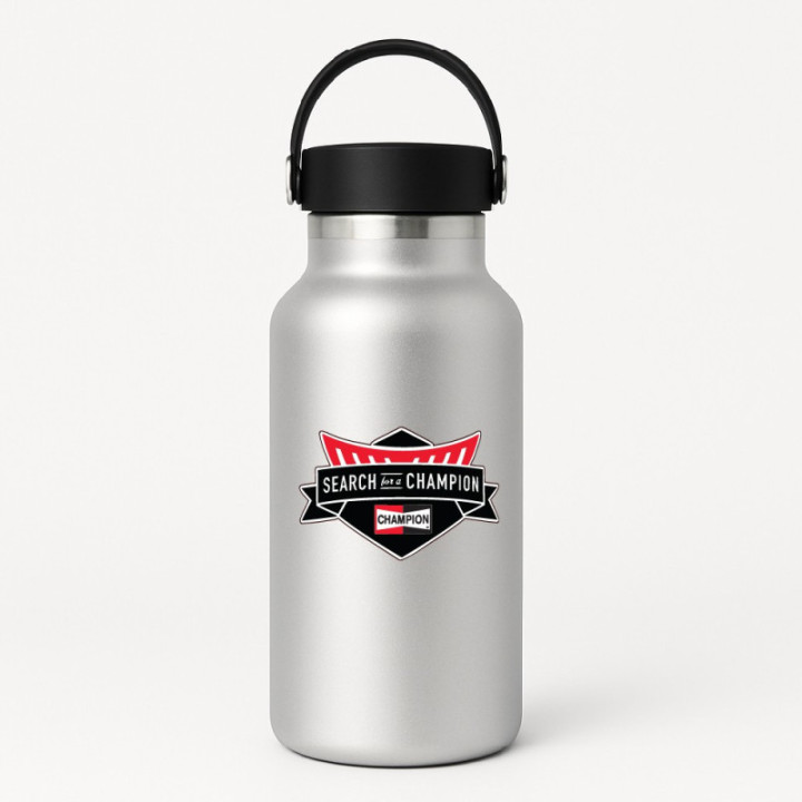 2x Champion Style 4 Stickers Decals - DecalsHouse