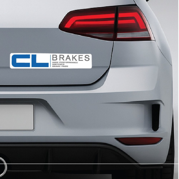 2x Cl Brakes Stickers Decals - DecalsHouse