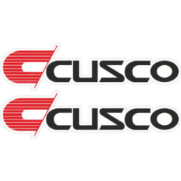 Cusco Racing Stickers – JDM Suspension Performance Car Decals (2-Pack)