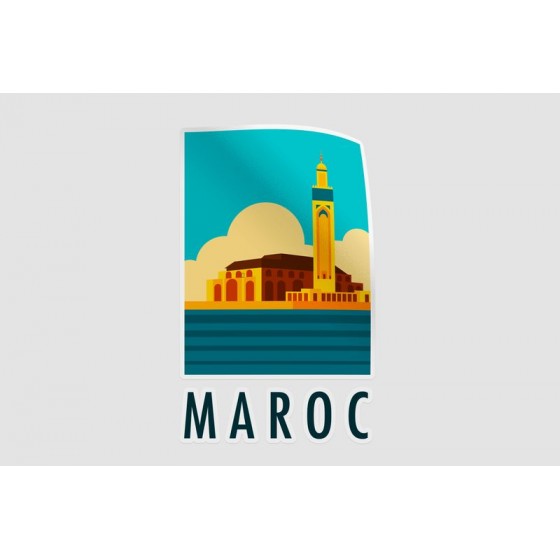 Maroc Sticker
