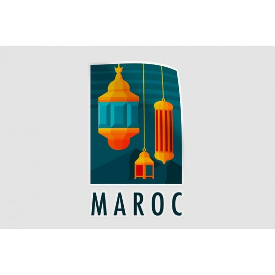 Maroc Style 3 Sticker