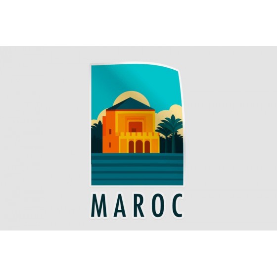 Maroc Style 5 Sticker