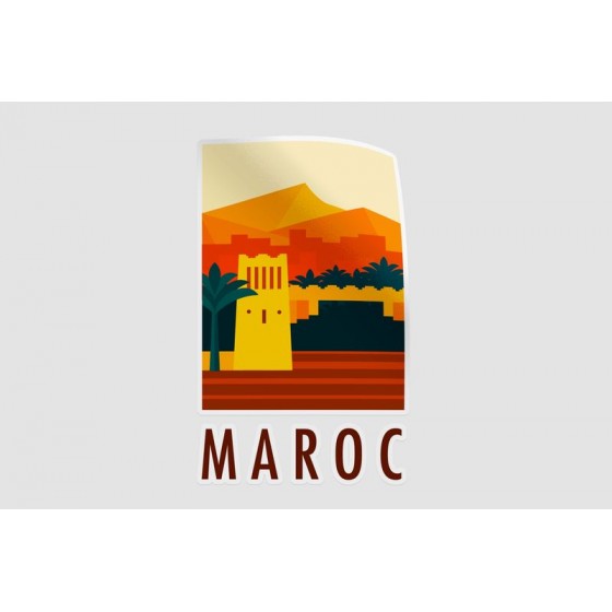 Maroc Style 8 Sticker