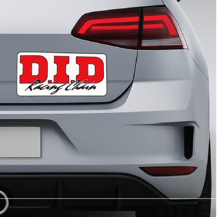 2x D.I.D Racing Stickers Decals - DecalsHouse