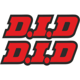 2x D.I.D Stickers Decals - DecalsHouse