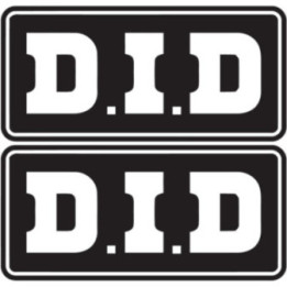 2x D.I.D Style 2 Stickers Decals - DecalsHouse