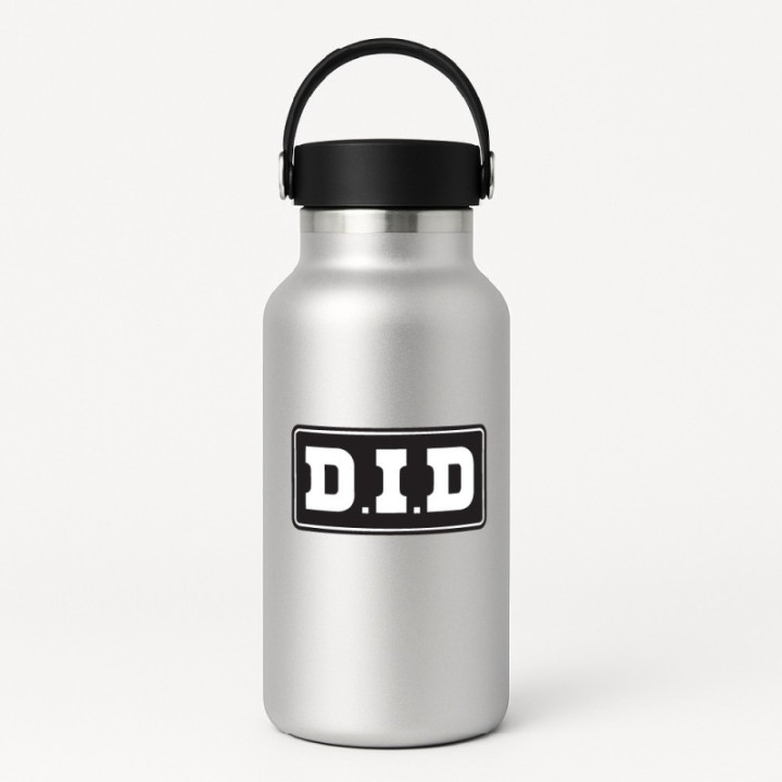 2x D.I.D Style 2 Stickers Decals - DecalsHouse