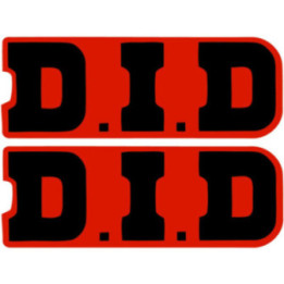 2x D.I.D Style 3 Stickers Decals - DecalsHouse