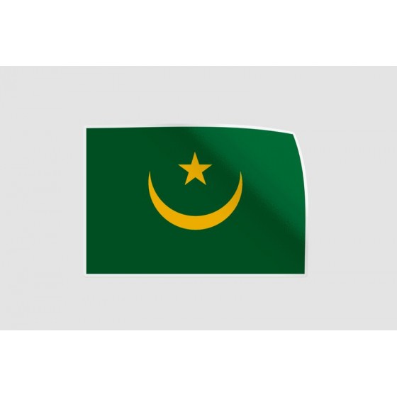 Mauritania Flag Style 4...
