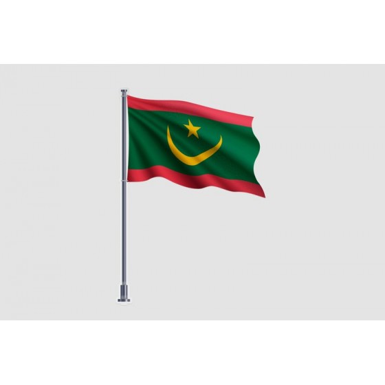 Mauritania Flag Style 5...