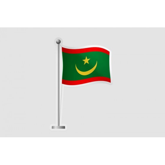 Mauritania Flag Style 7...