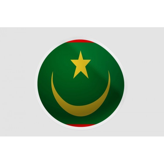 Mauritania Flag Style 8...