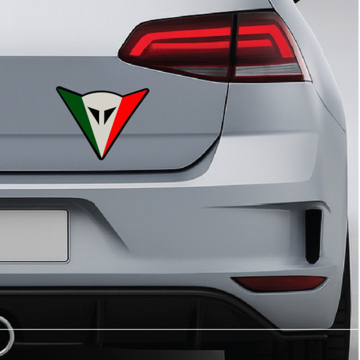 2x Dainese Style 6 Stickers Decals - DecalsHouse