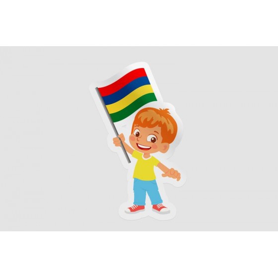 Mauritius Flag Style 16...