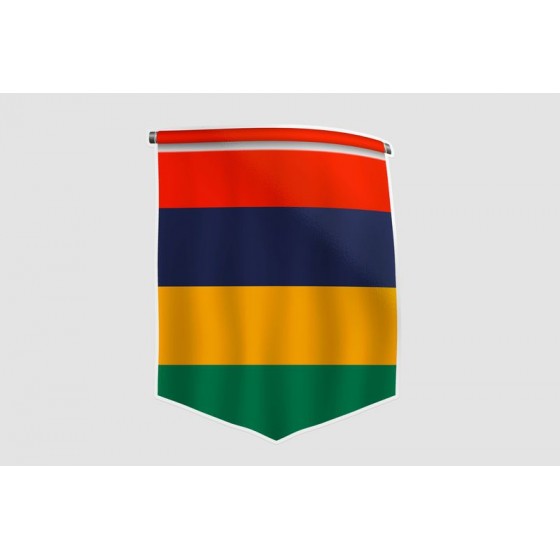 Mauritius Flag Style 17...
