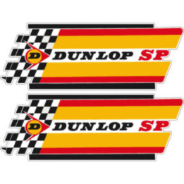 2x Dunlop Sp Stickers Decals - DecalsHouse