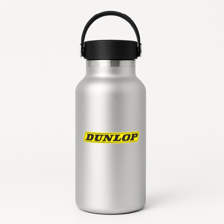 2x Dunlop Style 5 Stickers Decals - DecalsHouse