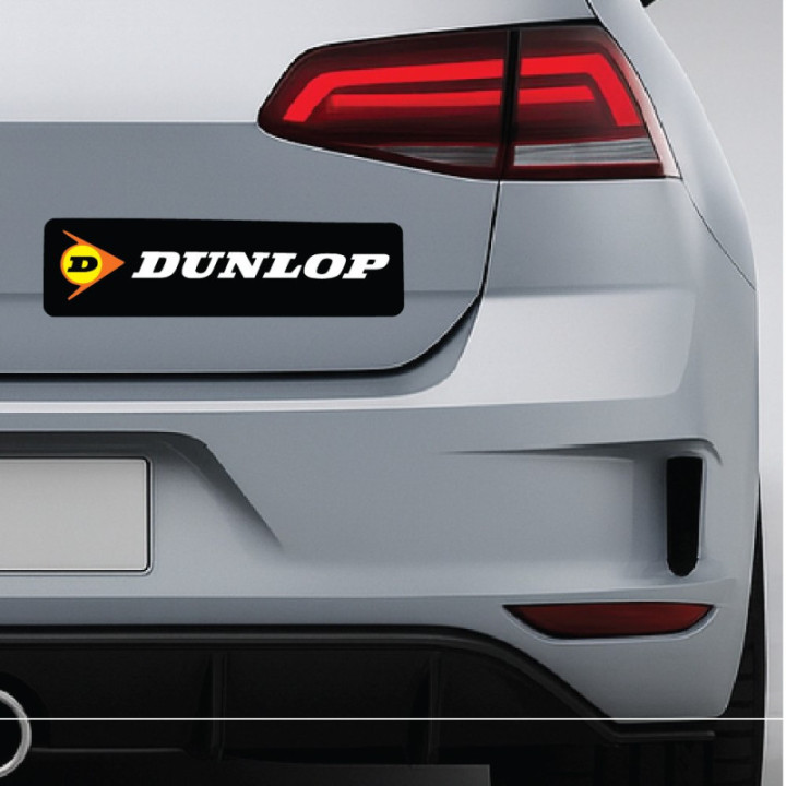 2x Dunlop Style 6 Stickers Decals - DecalsHouse