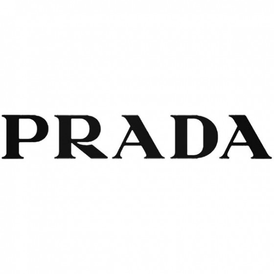 2x Prada Logo Vinyl...