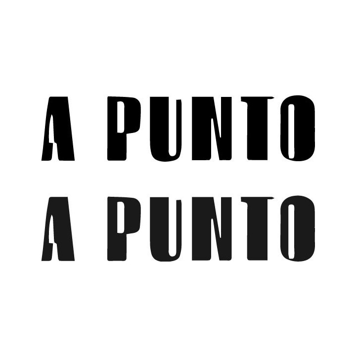 A Punto Band Stickers – Latin Metal Decals (2-Pack)