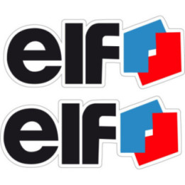 2x Elf Style 3 Stickers Decals - DecalsHouse
