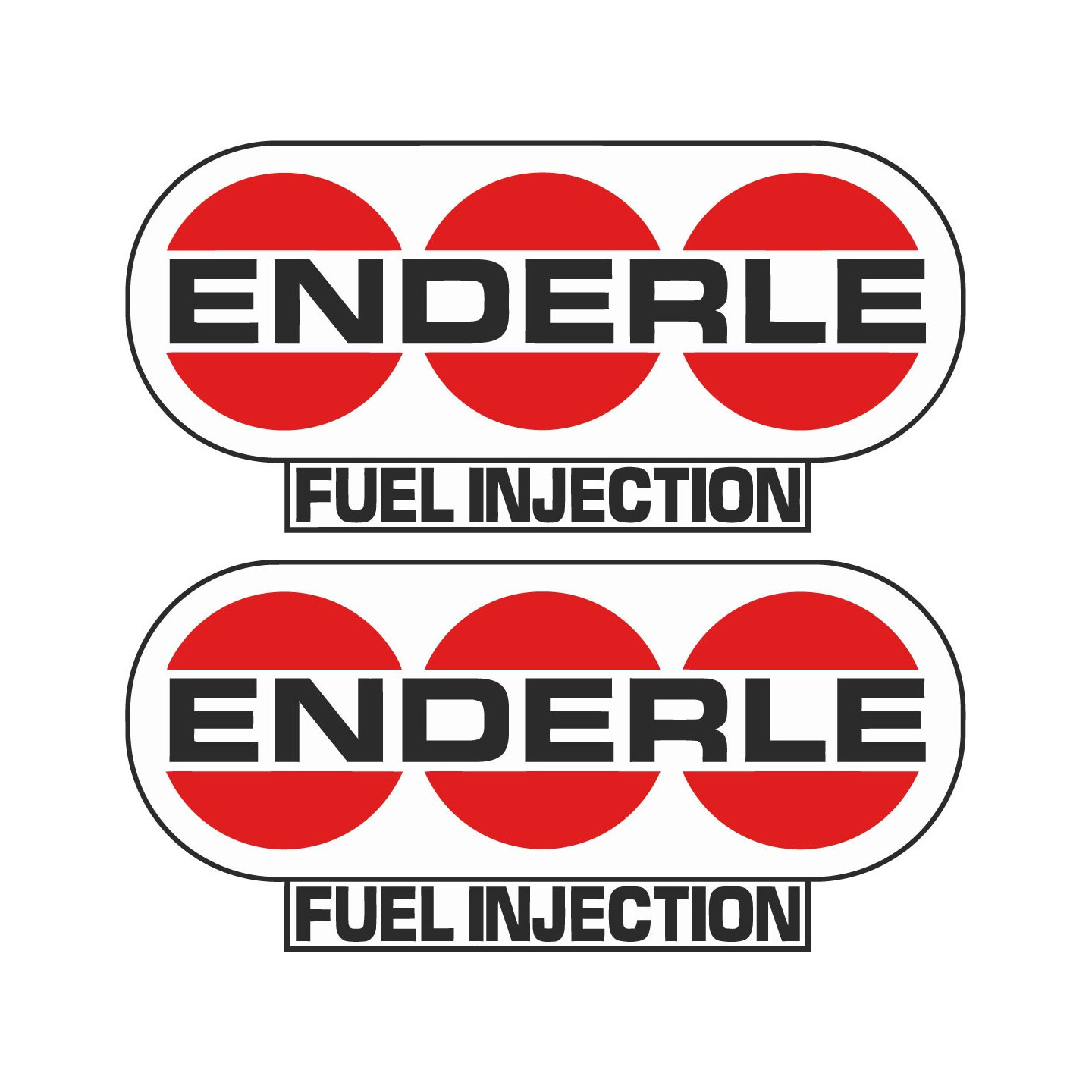 2x Enderle Stickers Decals - DecalsHouse