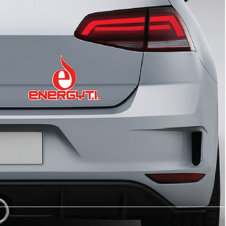 2x Energy Stickers Decals - DecalsHouse
