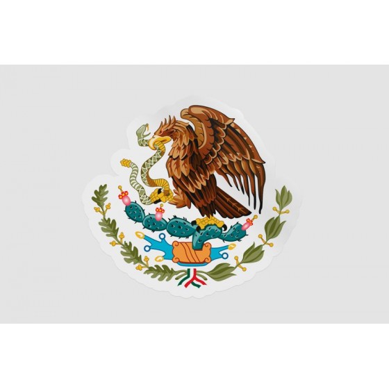 Mexico National Emblem Sticker