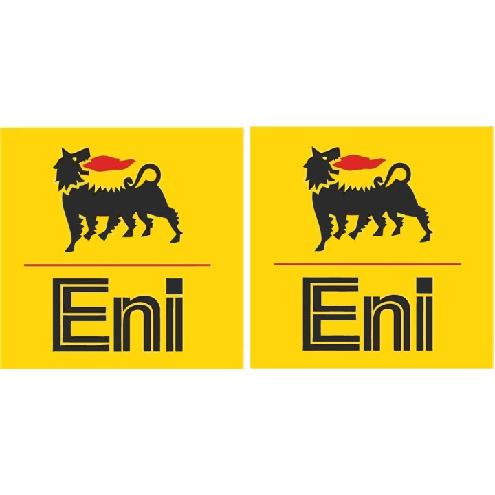 2x Eni Stickers Decals - DecalsHouse