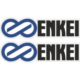 Enkei Racing Stickers – JDM Alloy Wheel Track Car Decals (2-Pack)