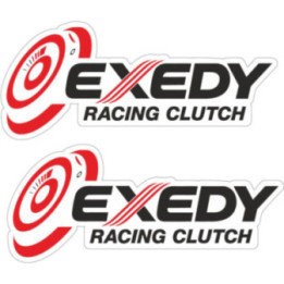 Exedy Racing Clutch Stickers – Performance Tuning Decals (2-Pack)