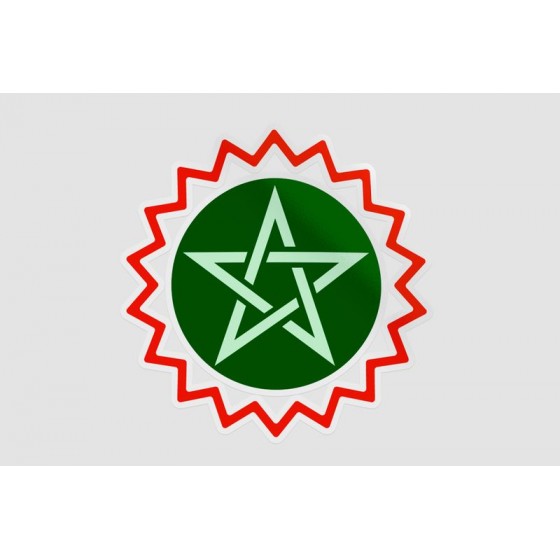 Morocco Star Style 6 Sticker