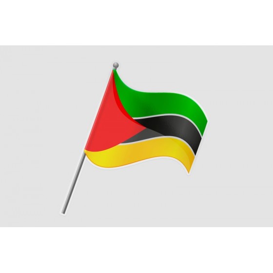Mozambique Flag Style 2...
